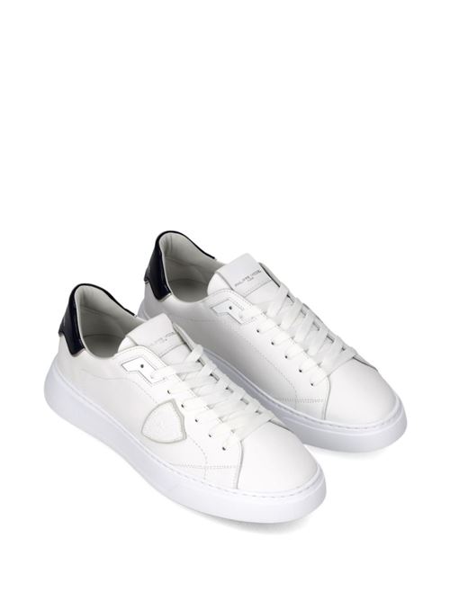 Sneakers uomo Temple bianche/blu PHILIPPE MODEL | BTLUV018